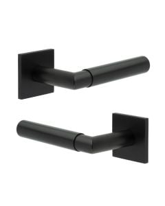 CR-102 Black Fixed Dead Door Handle CR-102B3MB by Frelan