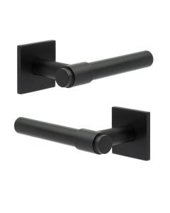 CR-103 Black Fixed Dead Door Handle CR-103B3MB by Frelan