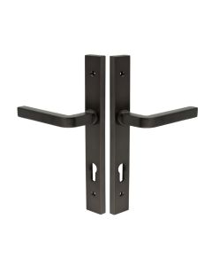 CR-104 Dark Bronze Multi Point Backplate Door Handle CR-104G4DB by Frelan