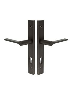CR-105 Dark Bronze Multi Point Backplate Door Handle CR-105G4DB by Frelan