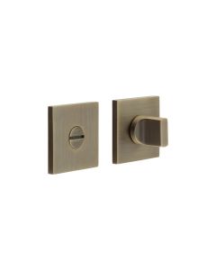 CR-802 Antique Brass Thumb Turn & Lock Door Handle CR-802B7AB by Frelan