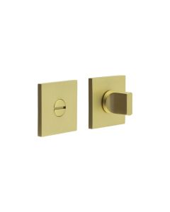 CR-802 Satin Brass Thumb Turn & Lock Door Handle CR-802B7SB by Frelan