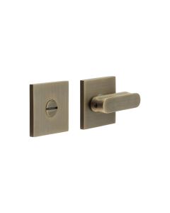 CR-803 Antique Brass Thumb Turn & Lock Door Handle CR-803B7AB by Frelan