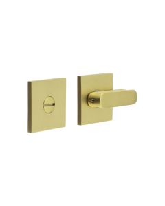 CR-803 Satin Brass Thumb Turn & Lock Door Handle CR-803B7SB by Frelan