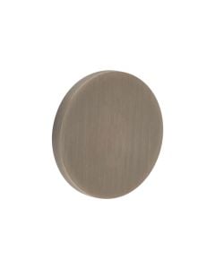 CR-N10 Antique Brass Blank Round Rose Escutcheon Cover CR-N10AB by Frelan