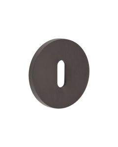 CR-R10 Dark Bronze Standard Keyway Round Rose Escutcheon CR-R10DB by Frelan