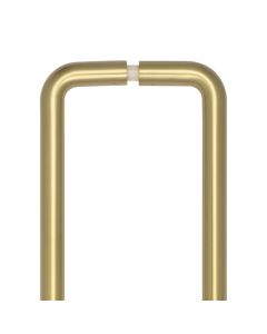 CRES 425mm Back to Back Satin Brass D Shape Pull Handle CRES3002SBB2B by Frelan