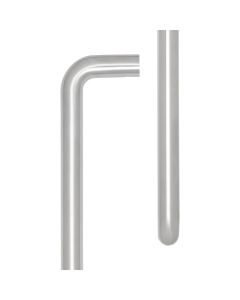 CRES 425mm Face Fix Satin Stainless Steel D Shape Pull Handle CRES3002SSSFF by Frelan