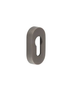 CRES Oval Dark Bronze Euro Escutcheon CRES403DB by Frelan