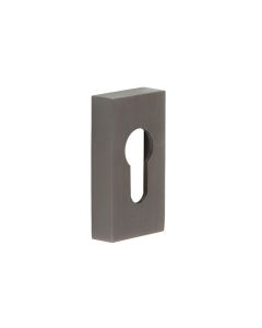 CRES Rectangular Dark Bronze Euro Escutcheon CRES404DB by Frelan