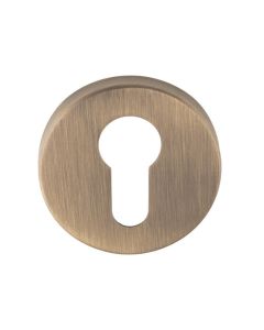 Eurospec CSE1005AB Steelworx Euro Profile Escutcheon On Concealed Fix Round Rose 52mm Antique Brass