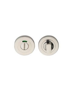 Eurospec CST1015BSS Steelworx Turn & Release On Concealed Fix Round Rose (With/Without Indicator) G201 52mm Bright Stainless Steel