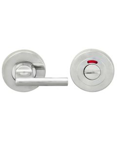 Eurospec Steelworx Turn & Release On Concealed Fix Round Rose With/Without Indicator Bright Stainless Steel CST1025BSS