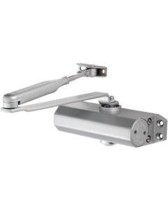 Eurospec DCF2003SV Overhead Door Closer Fixed Size 3 C/W Fig 66 Bracket Silver