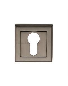 Heritage Brass DEC7020-MB Euro Profile Cylinder Escutcheon Matt Bronze finish