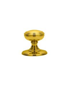 Delamain DK35C Delamain Plain Knob (Concealed Fix) C/W Locating Washer Polished Brass