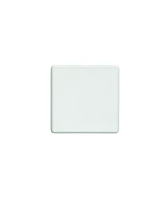 Eurolite Ecw1B Single Blank Flat Concealed White Plate