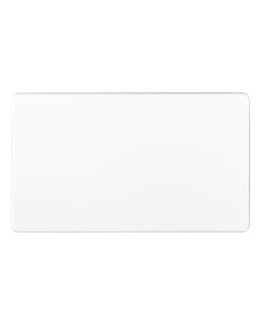 Eurolite Ecw2B Double Blank Flat Concealed White Plate