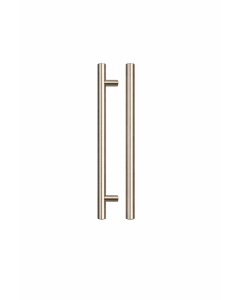 IRONZONE Elegance Cabinet Handle,192mm Center-to-Center, 252mm Overall, Satin Nickel
