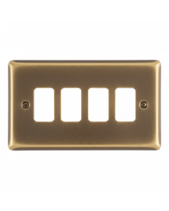 Eurolite En-G4Abb 4 Gang Grid Plate Antiqueenhance Range