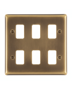 Eurolite En-G6Abb 6 Gang Grid Plate Antiqueenhance Range