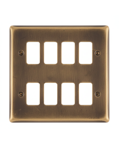 Eurolite En-G8Abb 8 Gang Grid Plate Antiqueenhance Range