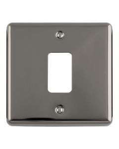 Eurolite En-G1Bn 1 Gang Grid Plate Enhance Black Nickel