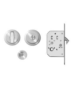Karcher Design EPD 71 - pocket door set satin stainless steel