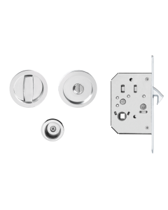Karcher Design EPD 72 - pocket door set polished stainless steel
