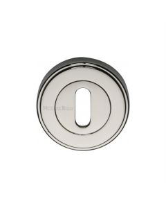 Heritage Brass ERD7000-PNF Key Escutcheon Polished Nickel finish