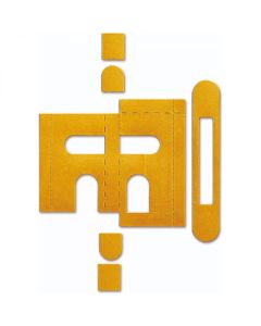 Eurospec ES1271 Eurospec Universal Uk Sashlock Kits C/W Strike Plate S/A Fd30/60