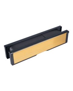 Eurospec ES302 Gold Anodised Intumescent Letterbox 10 Inch Gold
