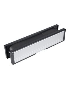 Eurospec ES303 Saa Intumescent Letterbox 10 Inch Satin Anodised Aluminium