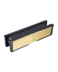 Eurospec ES304 Brass Intumescent Letterbox 12 Inch Brass Plated