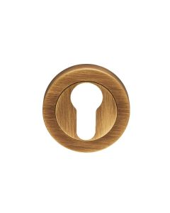 Carlisle Brass EUL001AB Escutcheon - Euro Profile On Concealed Fix Round Rose Antique Brass