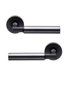Carlisle Brass EUL040MB Amiata Lever On Round Rose Matt Black