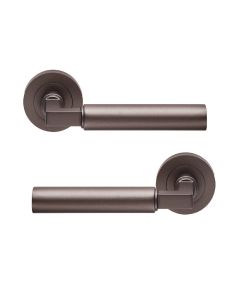 Carlisle Brass EUL040MBRZ Amiata Lever On Round Rose Matt Bronze