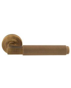 Carlisle Brass EUL060AB Terazzo Knurled Lever On Concealed Fix Round Rose