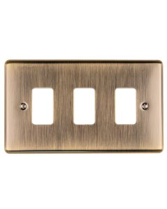 Eurolite En-G3Abb 3 Gang Grid Plate Antiqueenhance Range