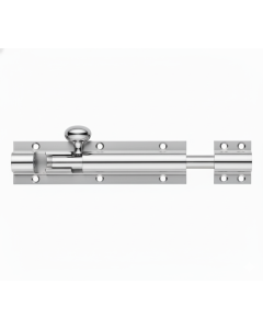 Fulton & Bray FB75CP Architectural Heavy Barrel Bolt 200mm x 50mm Polished Chrome