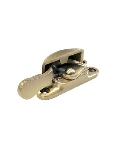 Fitch Fastener cw Key-Antique Brass Fulton Bray-FB7LCKAB