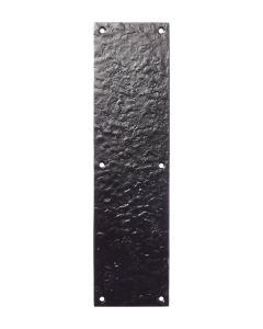 Foxcote Foundries FF75 Finger Plate - 11.5" x 3" Black Antique