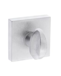 CleanTouch Anti-Bac WC Turn and Release on Minimal Square Rose - Satin Chrome