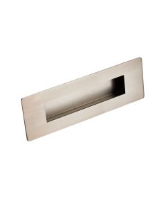 Eurospec FPH1180SSS 180 X 60mm Flush Pull Large Rectangular Satin Stainless Steel