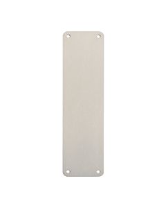 Eurospec FPP1300BSS 300 X 75mm Finger Plate - Plain Bright Stainless Steel