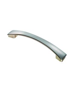 Fingertip FTD3170BSN Ftd Valetta Bow Handle 192mm Satin Nickel