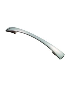 Fingertip FTD380BSN Ftd Waisted Flat Bow Handle 128mm Satin Nickel