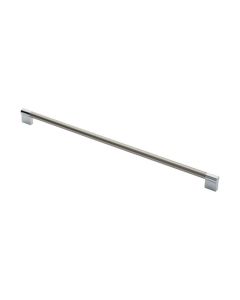 Fingertip FTD470JSNCP Ftd 13mm Keyhole Handle 448mm Satin Nickel/Polished Chrome