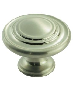 Fingertip FTD515SN Ftd Traditional Pattern Knob 34mm Satin Nickel