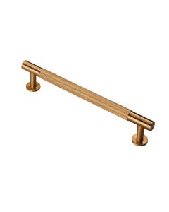Fingertip FTD700CSB Ftd Knurled Pull Handle 160mm C/C Satin Brass